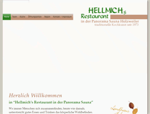 Tablet Screenshot of panorama-restaurant.de